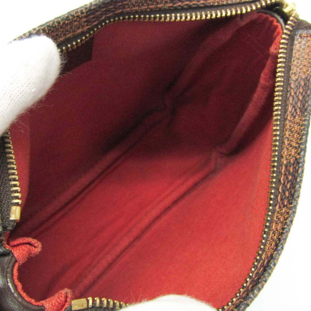 LOUIS VUITTON Authentic Brown Damier Pouch - Picture 3 of 14